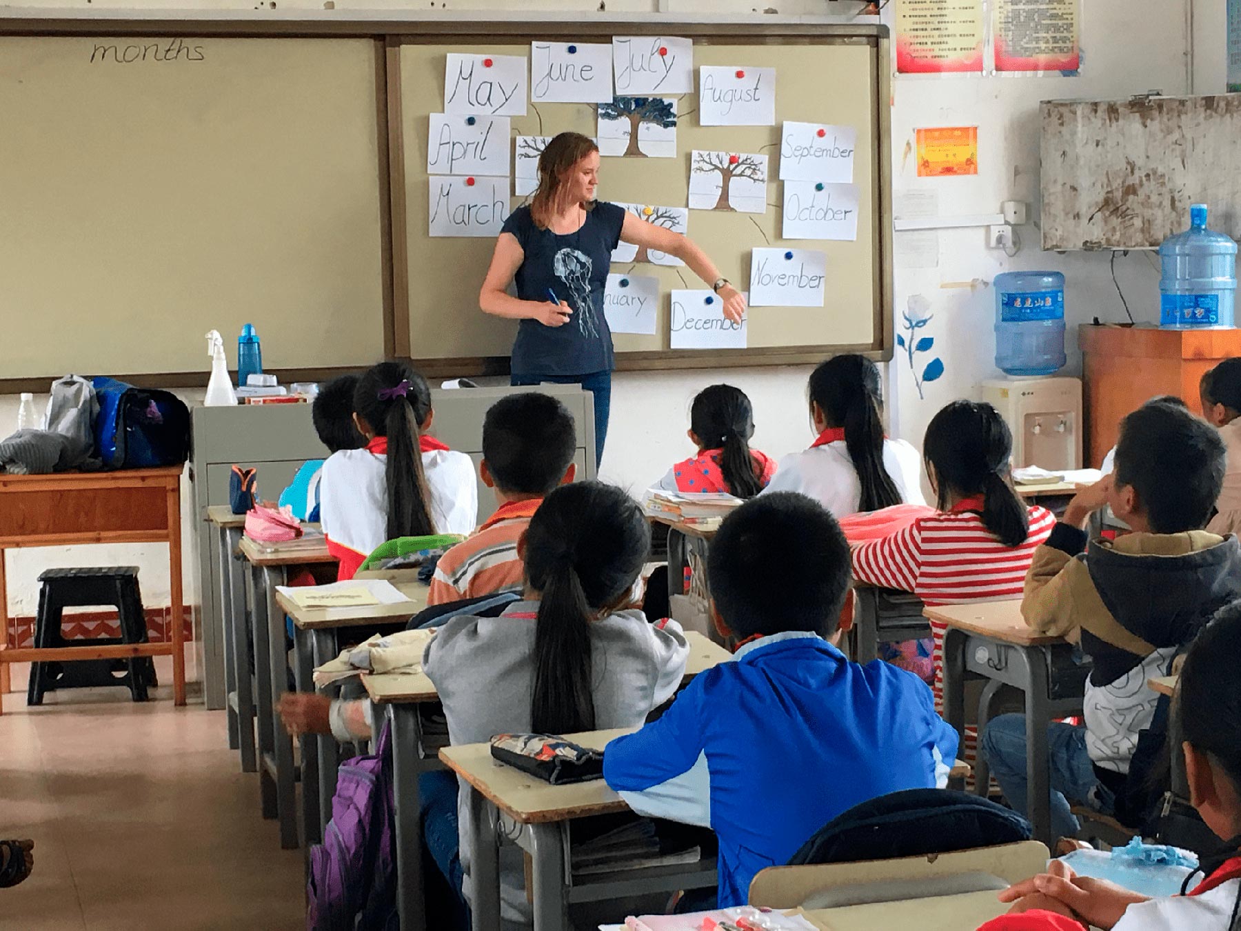 Работа учителем в Китае